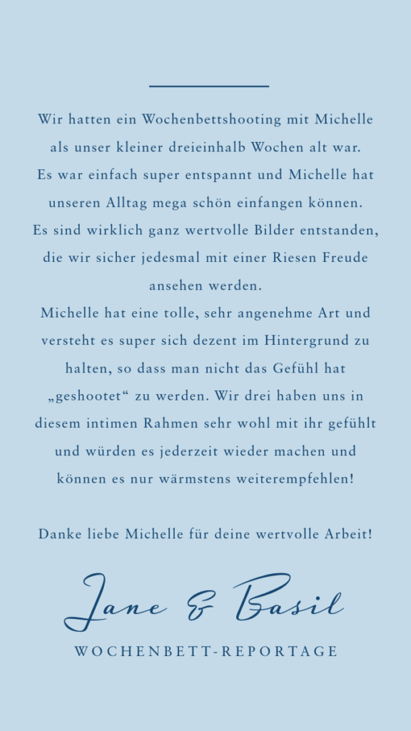 Rezension zu Wochenbett-Reportage