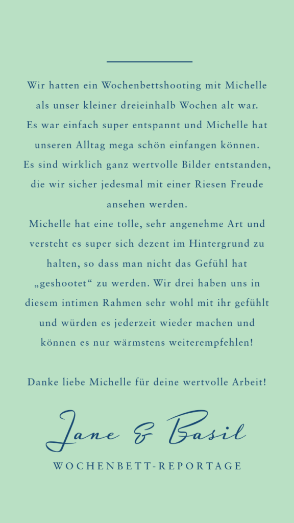 Rezension zu Wochenbett-Reportage