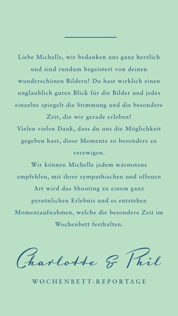 Rezension zu Wochenbett-Reportage